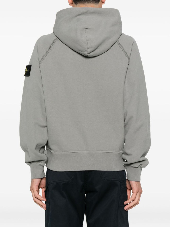 Stone Island Herren-Sweatshirt mit Raglanärmeln in Grau 3