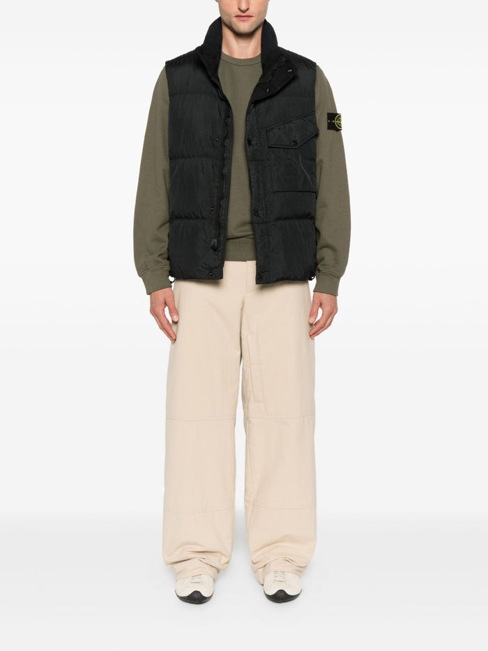 Stone Island Felpa Verde Uomo Maniche Lunghe 2