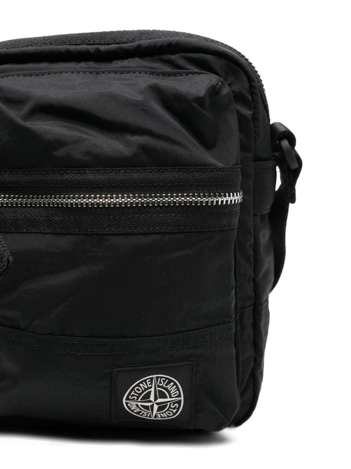 Stone Island Herren Umhängetasche in schwarz 5