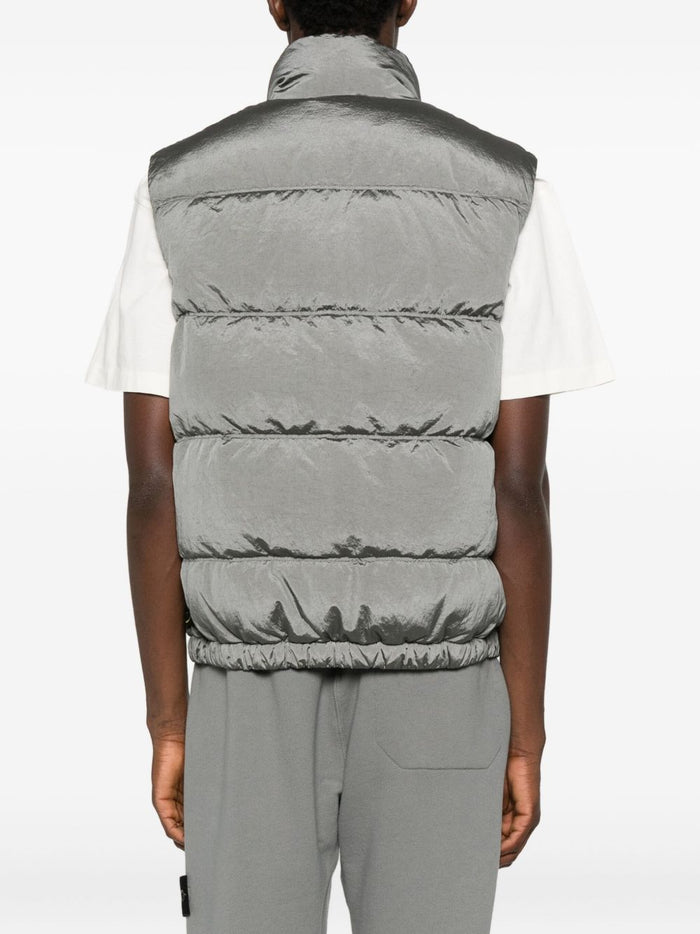 Stone Island Gilet Grigio Uomo Imbottito 3