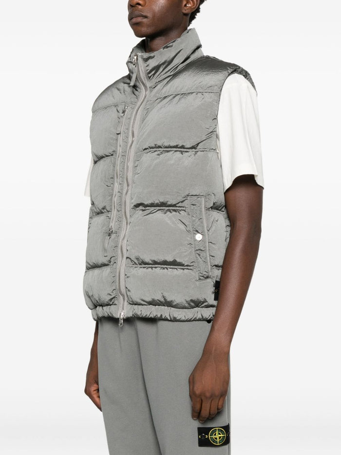 Stone Island Gilet Grigio Uomo Imbottito 1