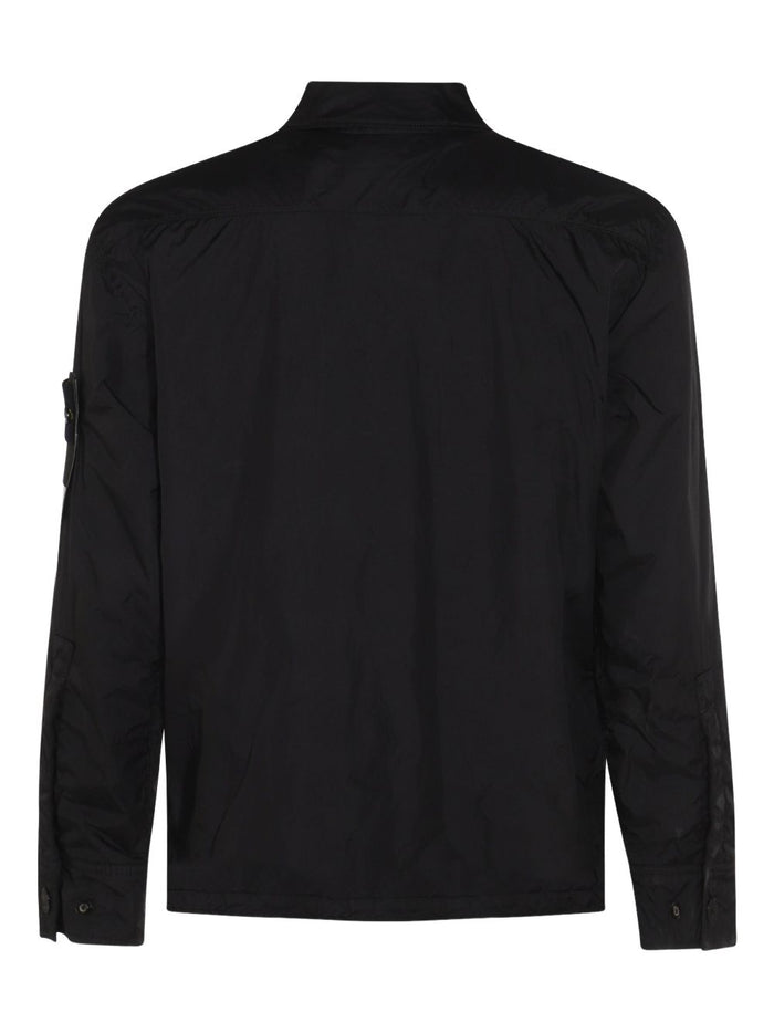 Stone Island Giacca Nero Uomo Colletto Classico 2
