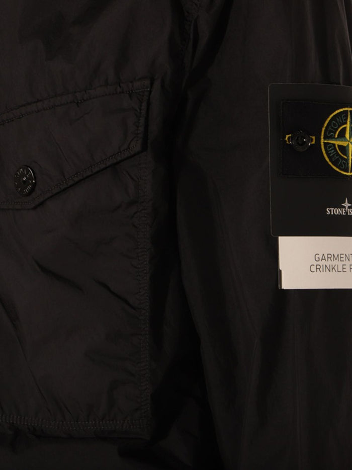Stone Island Giacca Nero Uomo Colletto Classico 4