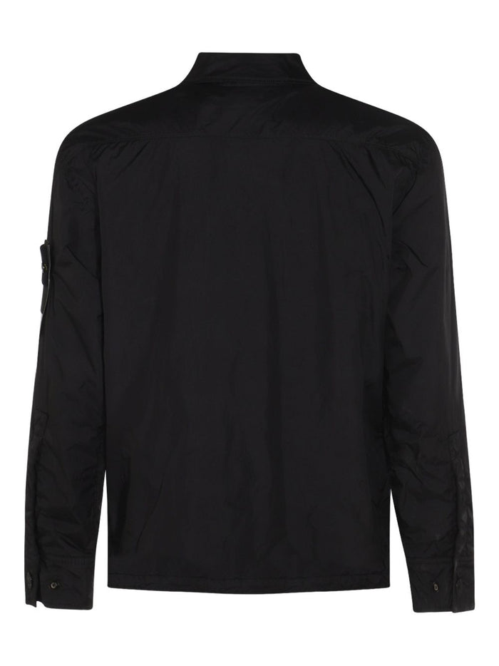 Stone Island Giacca Nero Uomo Colletto Classico 3