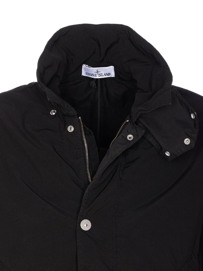 Stone Island Giubbotto Nero Uomo 4