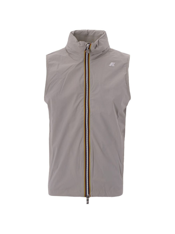 K-way Gilet Beige Uomo 1