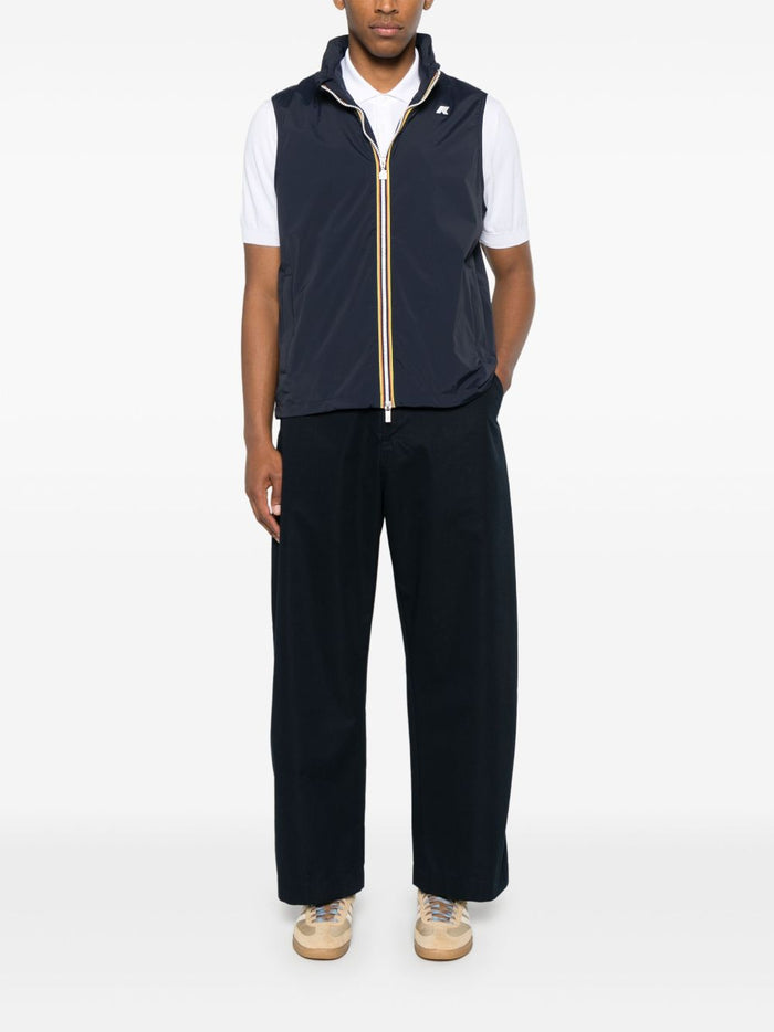 K-way Gilet Blu Uomo 4