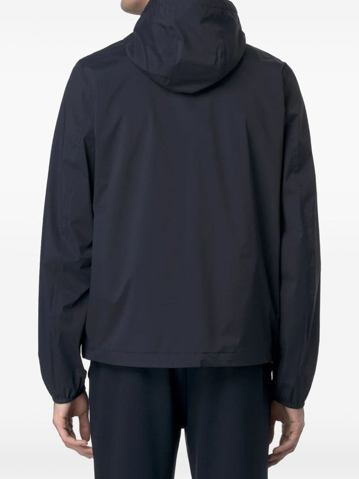 K-way Blue Jacket Men Jack Stretch Nylon Jersey 2