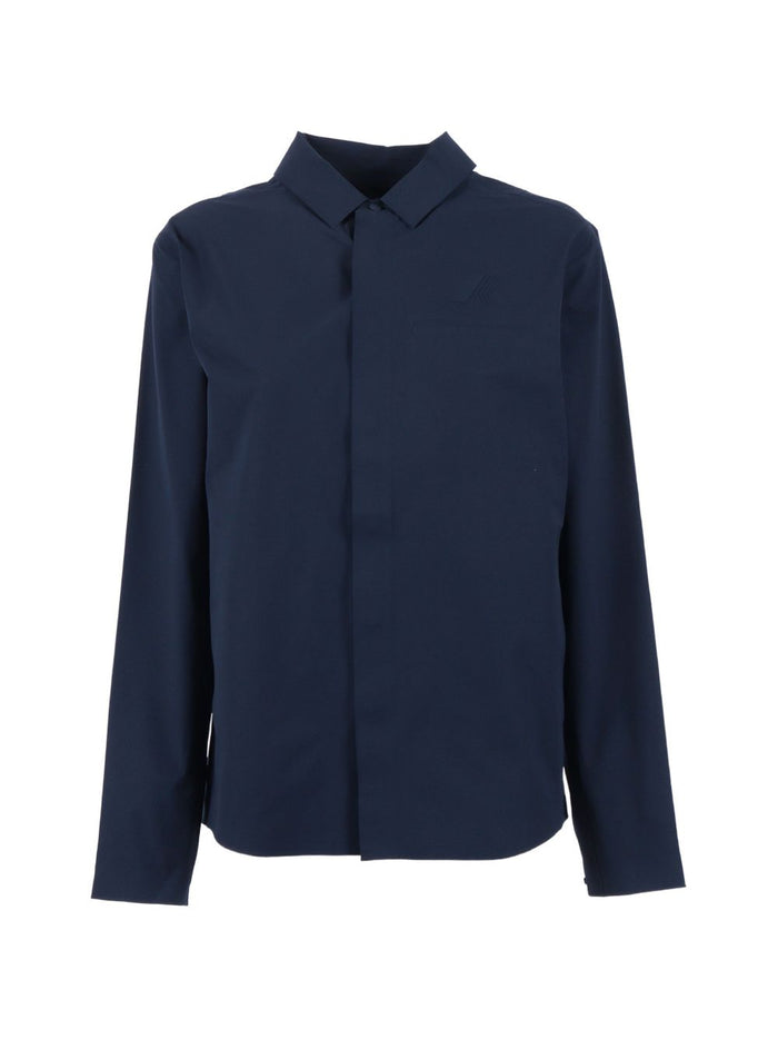 K-way Camicia Blu Uomo 1