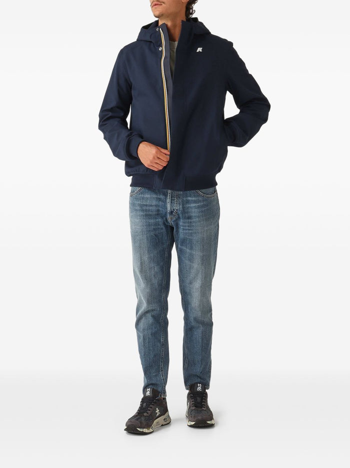 Kway Giubbotto Blu Uomo 2