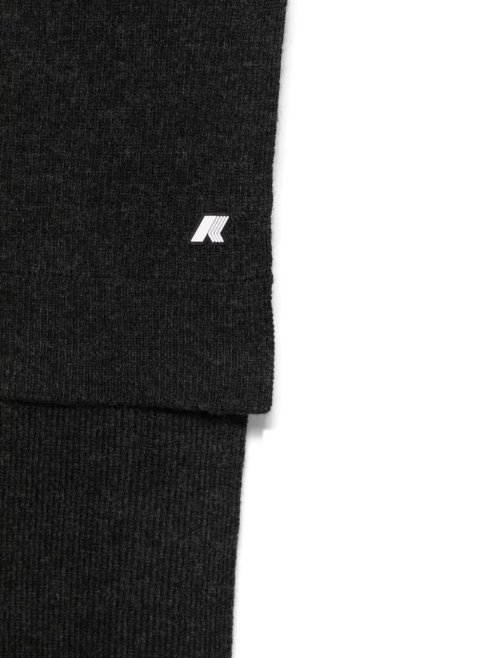 K-way Sciarpa Nero Uomo Etienne 2