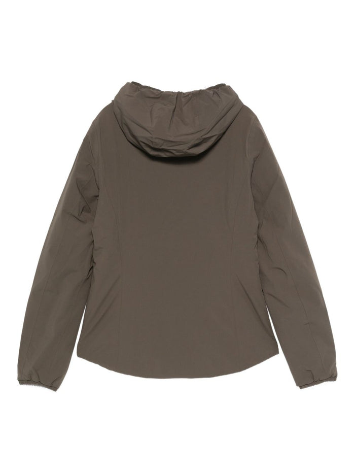 K-way Lily St Warm Reversible Women's Jacket Green-Lilac 3