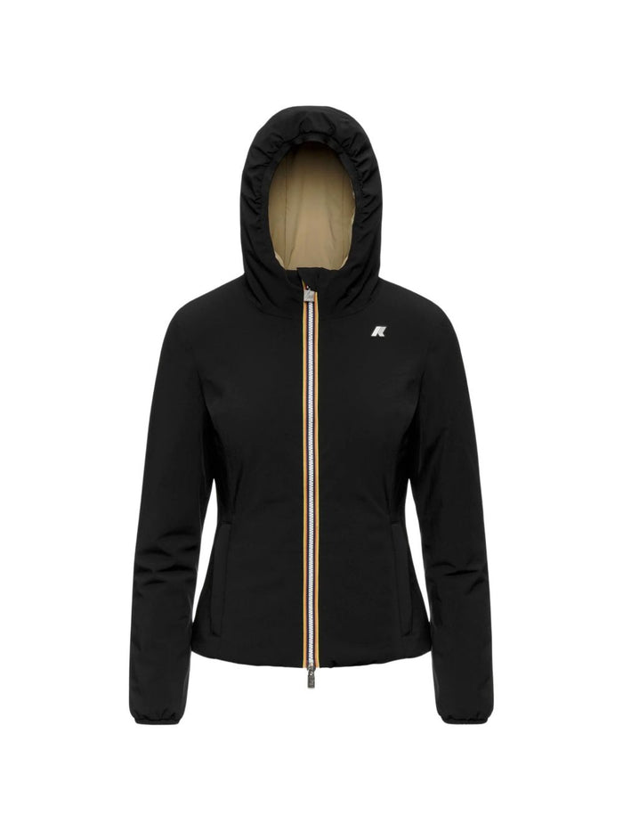 K-way Giubbotto Nero Donna 1