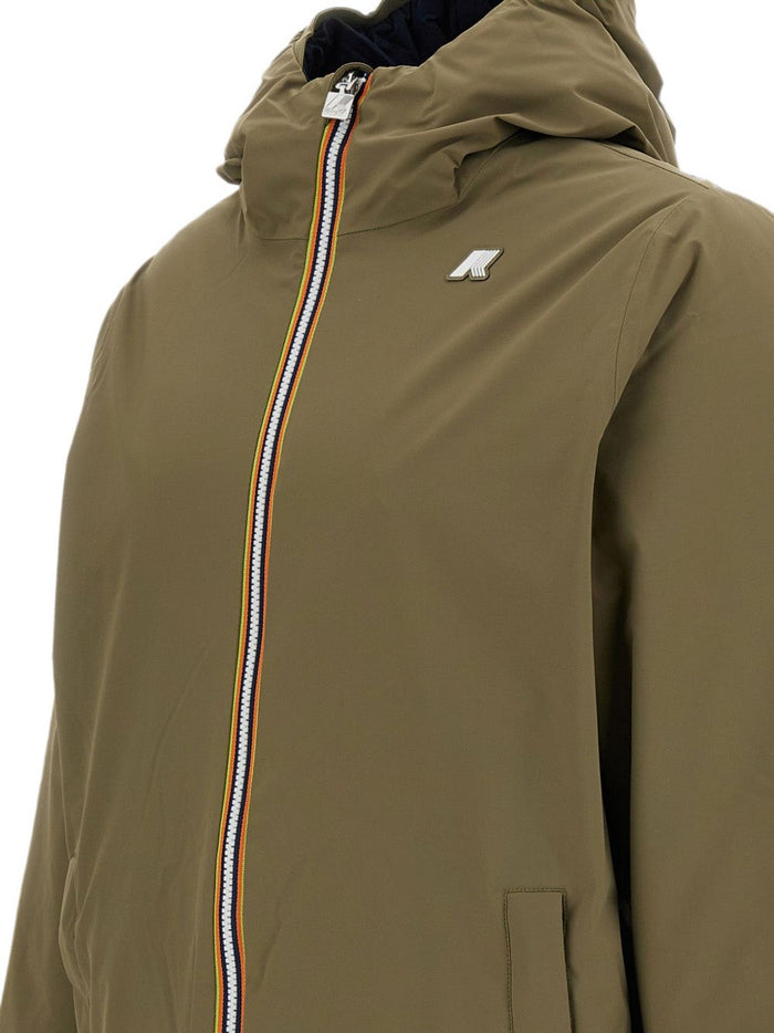 K-way Giaccone Verde Uomo 4