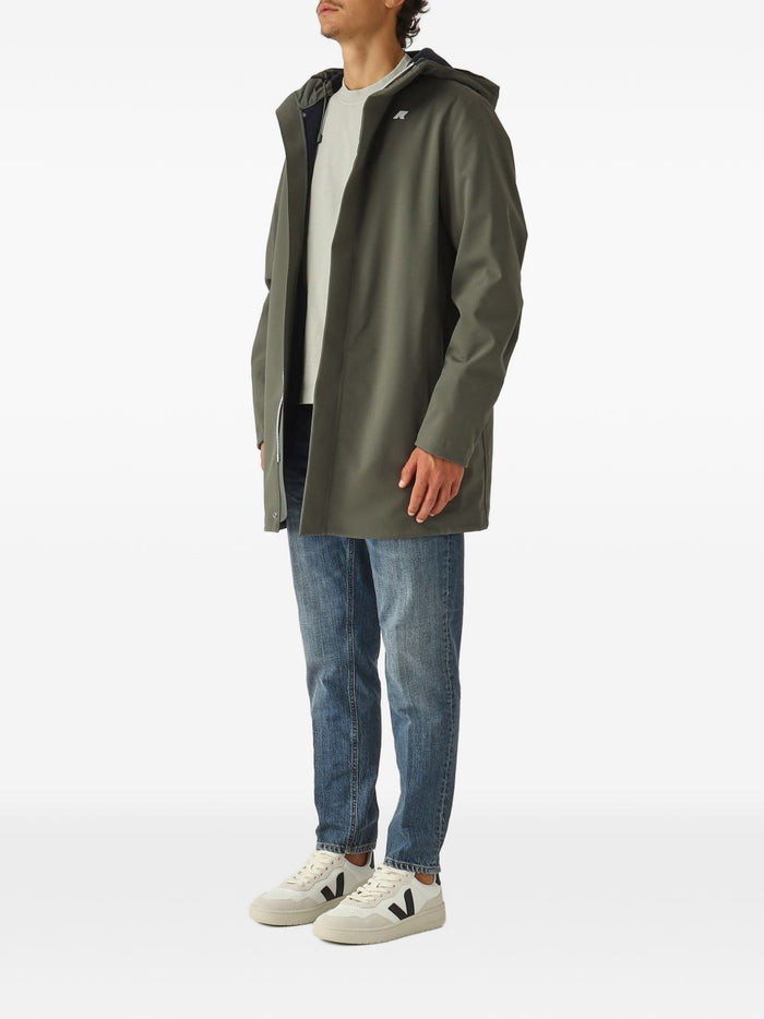 Kway Giaccone Verde Uomo 4