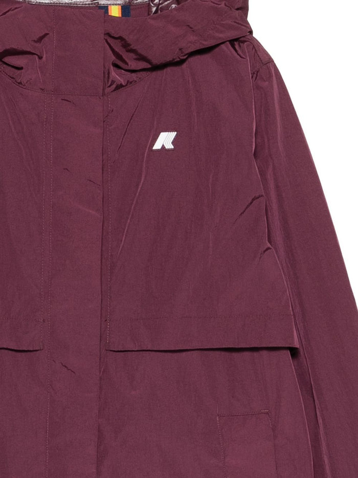 K-way Women's Sophile Satin Glass Violet Jacket 3