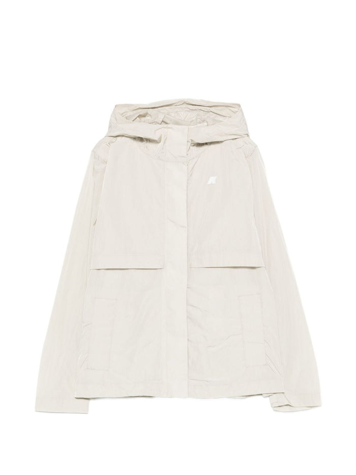 K-way Giubbotto Sophile Satin Glass Donna Beige 1