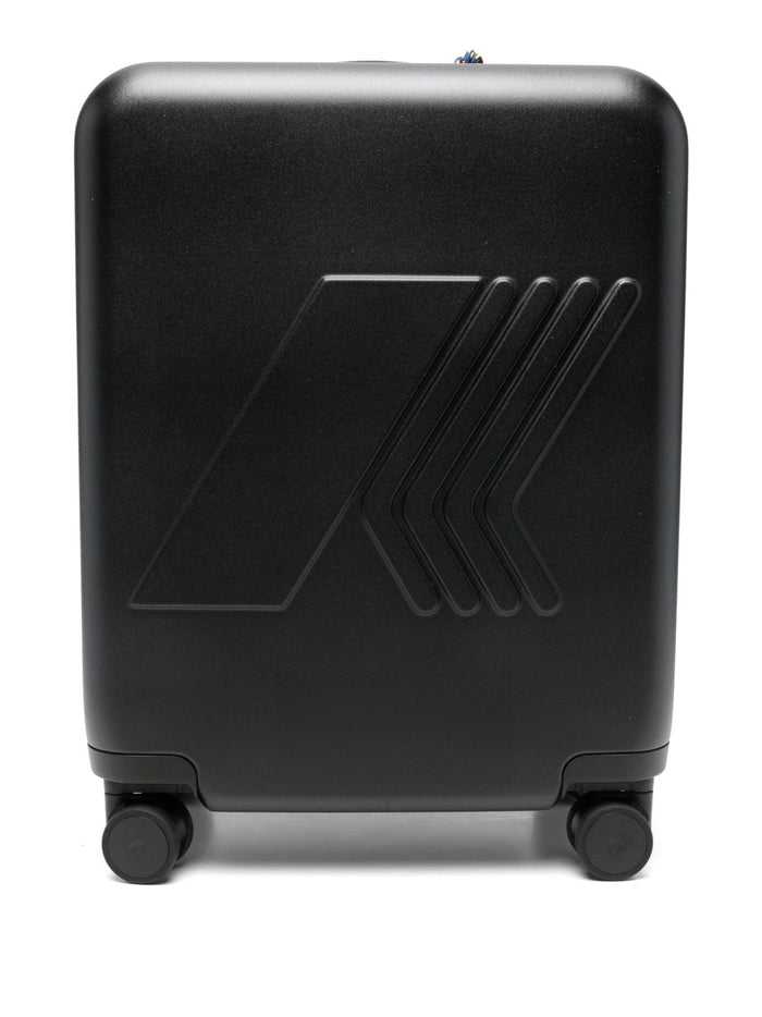 K-way Schwarzer Koffer für Herren 1