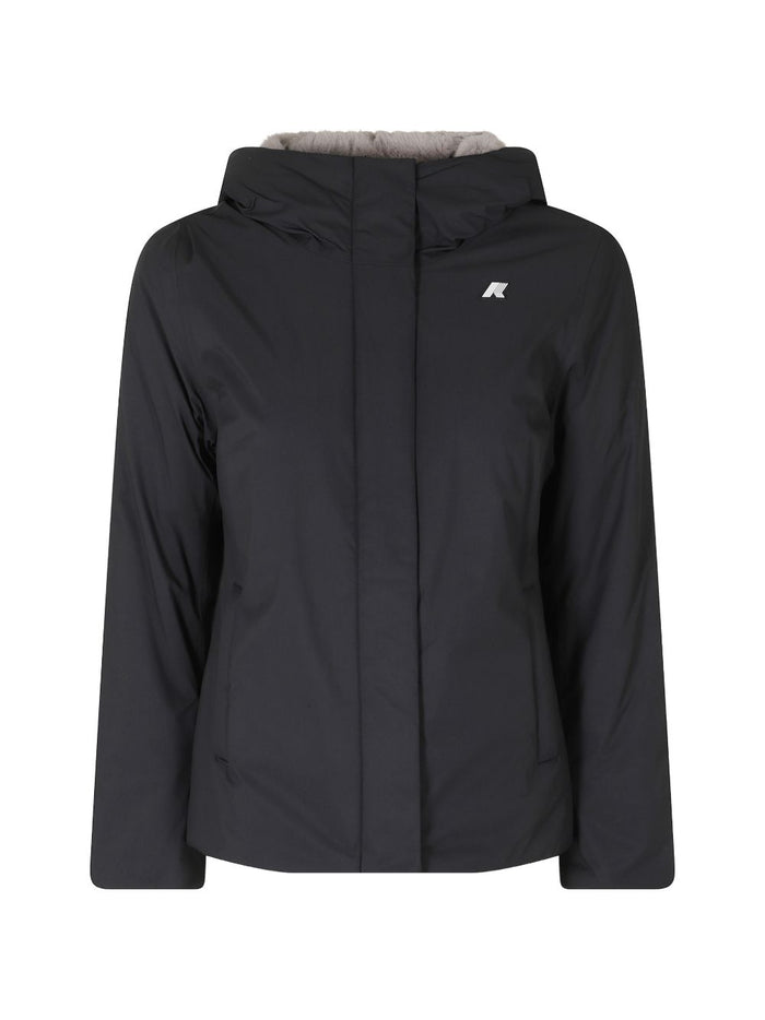 K-way Giubbotto Nero Donna 1