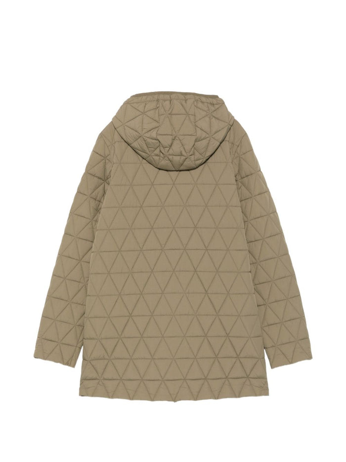 K-way Giaccone Verde Donna 3
