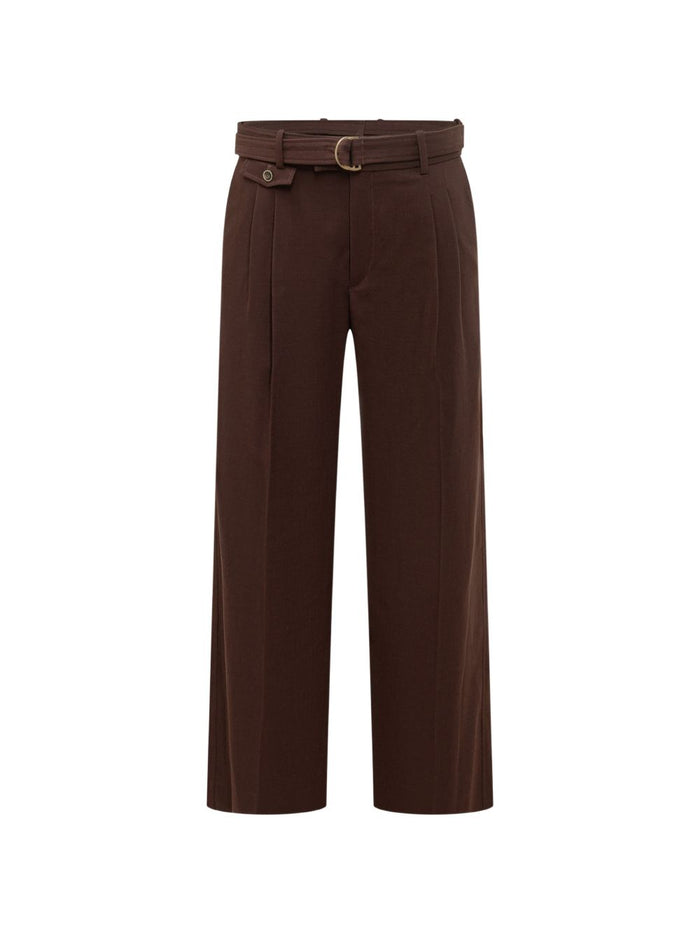 Drole De Monsieur Gürtelhose für Herren, Braun 1