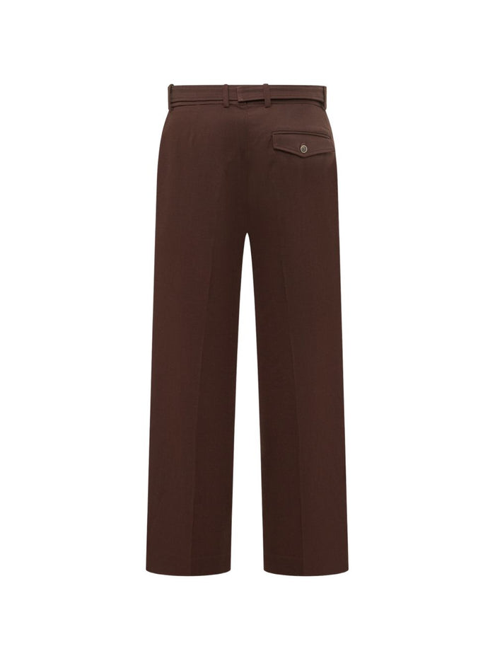 Drole De Monsieur Gürtelhose für Herren, Braun 2