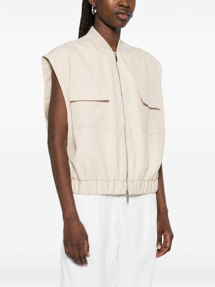 Nine In The Morning Giubbotto Bianco Donna 2