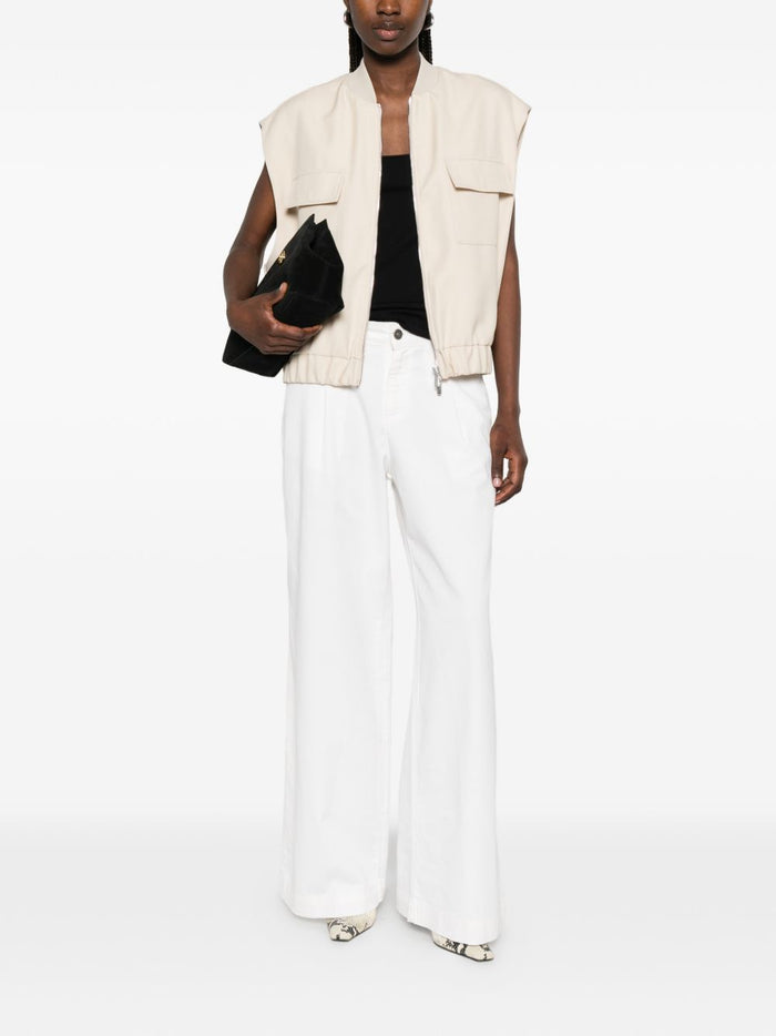 Nine In The Morning Giubbotto Bianco Donna 4