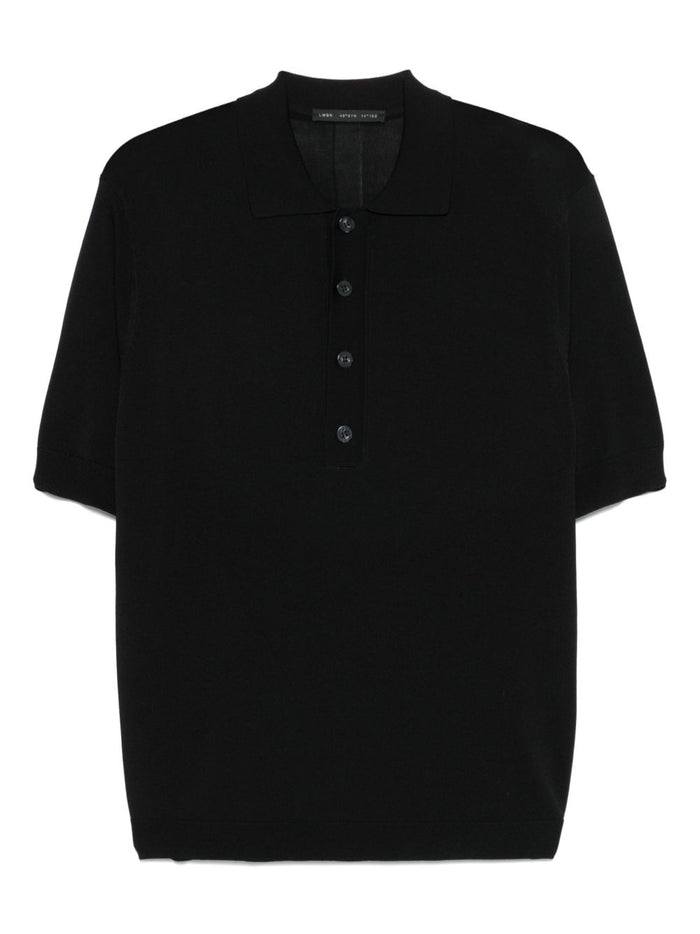 Low Brand Polo Nero Uomo 1