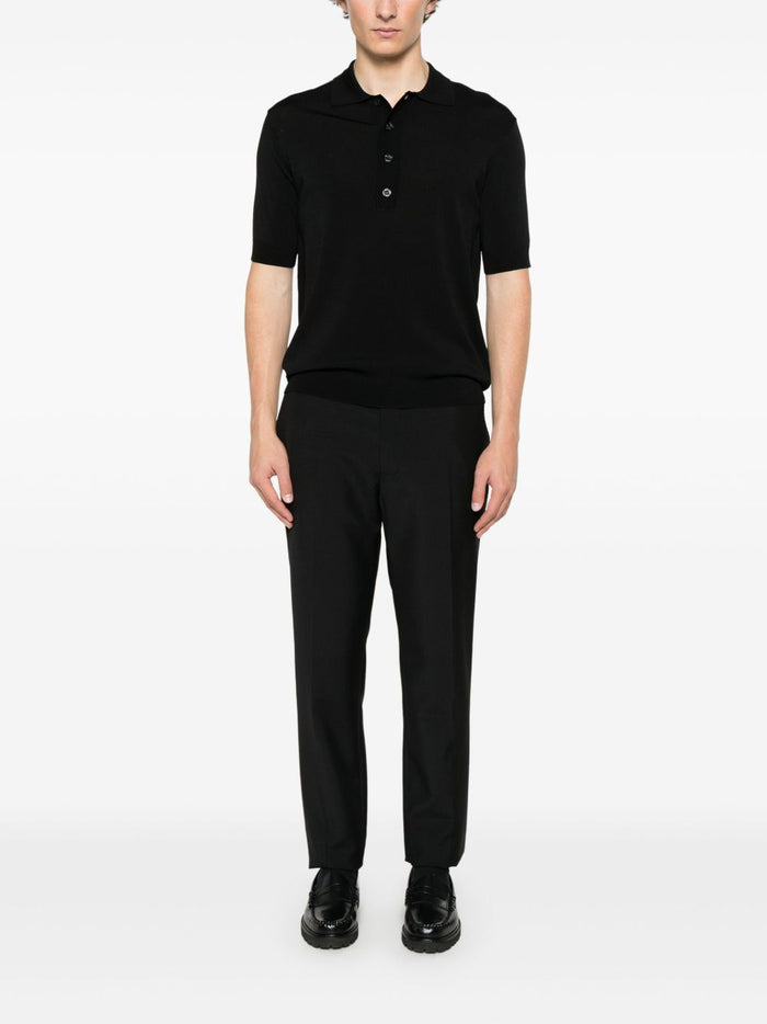 Low Brand Polo Black Man 3