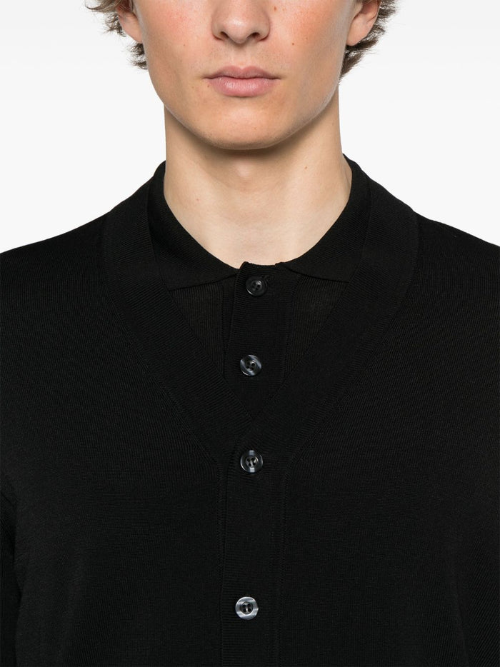 Low Brand Cardigan Black Men 2