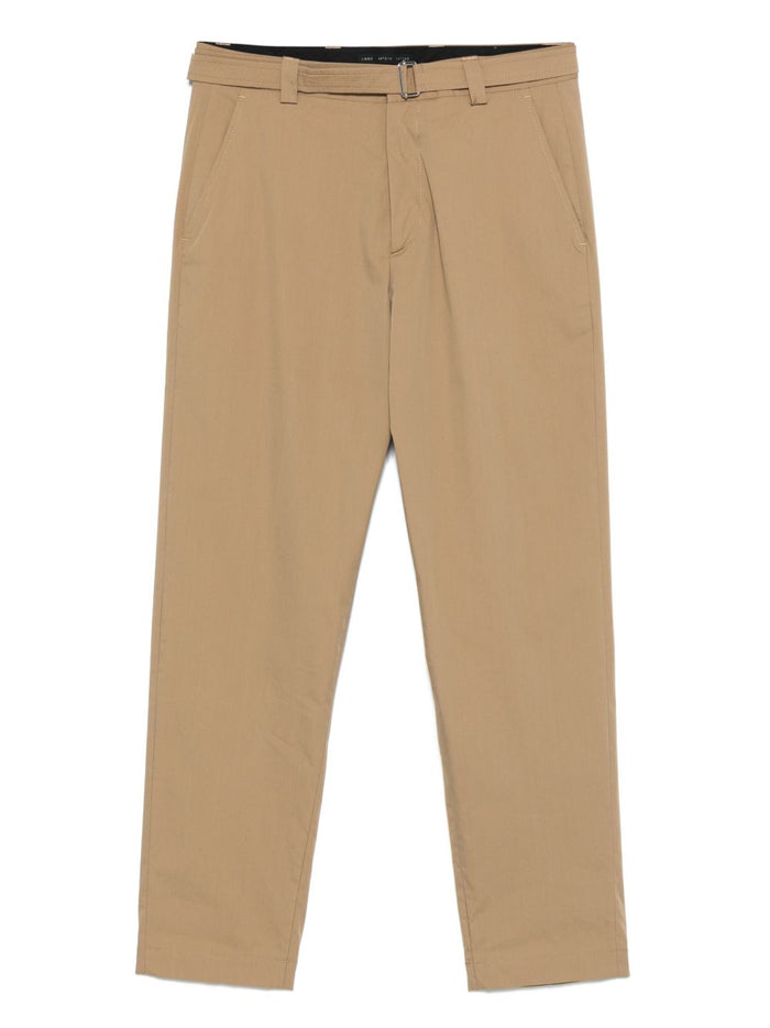 Low Brand Brown Man Pants 1