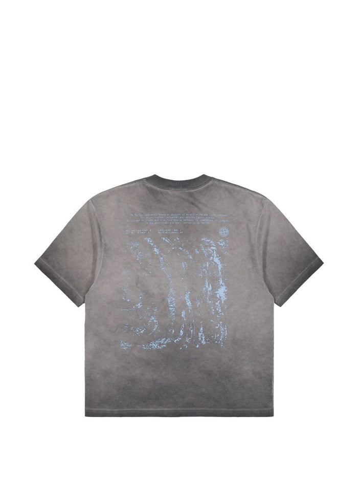 Stone Island T-shirt Micro Ricamo Uomo Nero 2