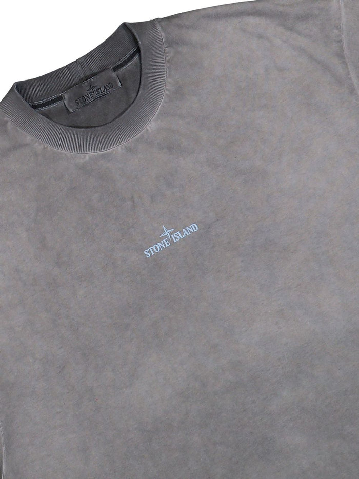 Stone Island T-shirt Micro Ricamo Uomo Nero 3