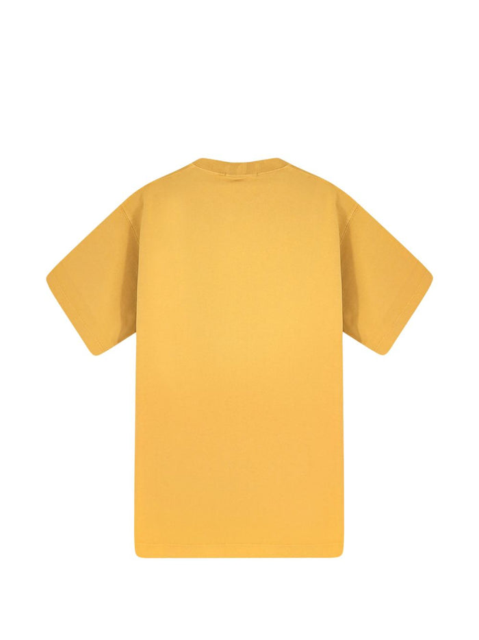 Stone Island T-Shirt Giallo Uomo Micro Logo 2