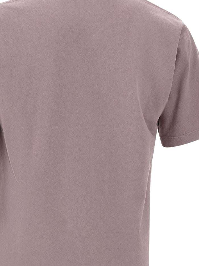 Stone Island T-Shirt Viola Uomo Logo 4