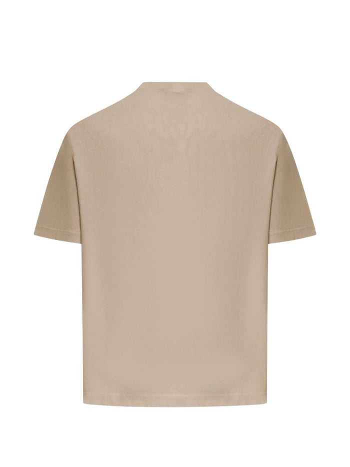 Stone Island T-Shirt Marrone Uomo Micro Logo 2