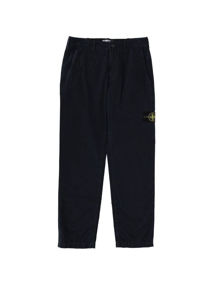 Stone Island Pantalone Blu Uomo Tasche America 1