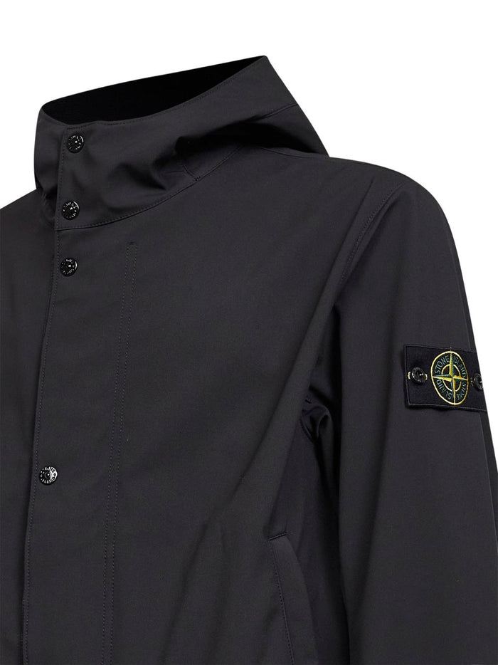 Stone Island Giubbotto Nero Uomo con Cerniera 3