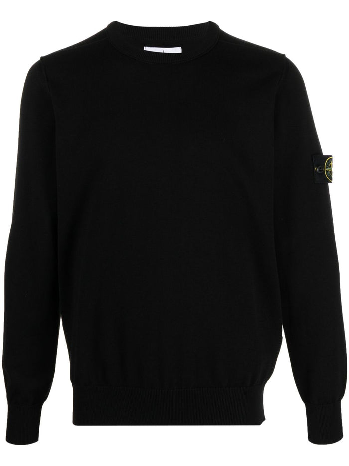 Stone Island Maglia Girocollo Uomo Nero 5