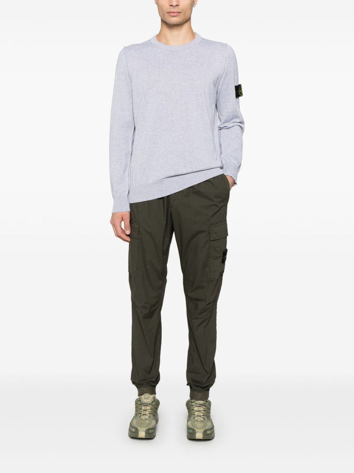 Stone Island Maglia Grigio Uomo Scollo Tondo 2