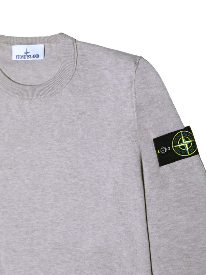 Stone Island Maglia Grigio Uomo Girocollo 3