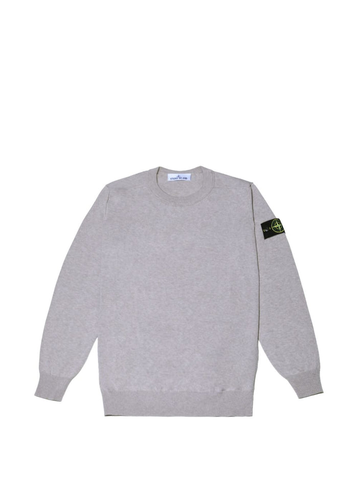 Stone Island Maglia Grigio Uomo Girocollo 1
