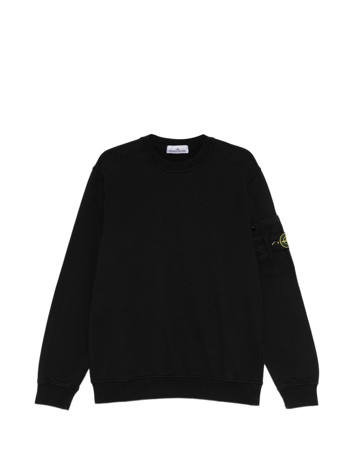 Stone Island Felpa Nero Uomo 5