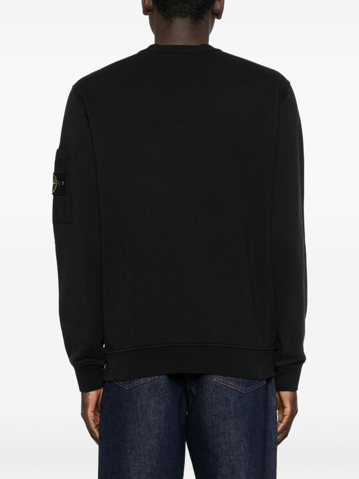 Stone Island Felpa Nero Uomo 3