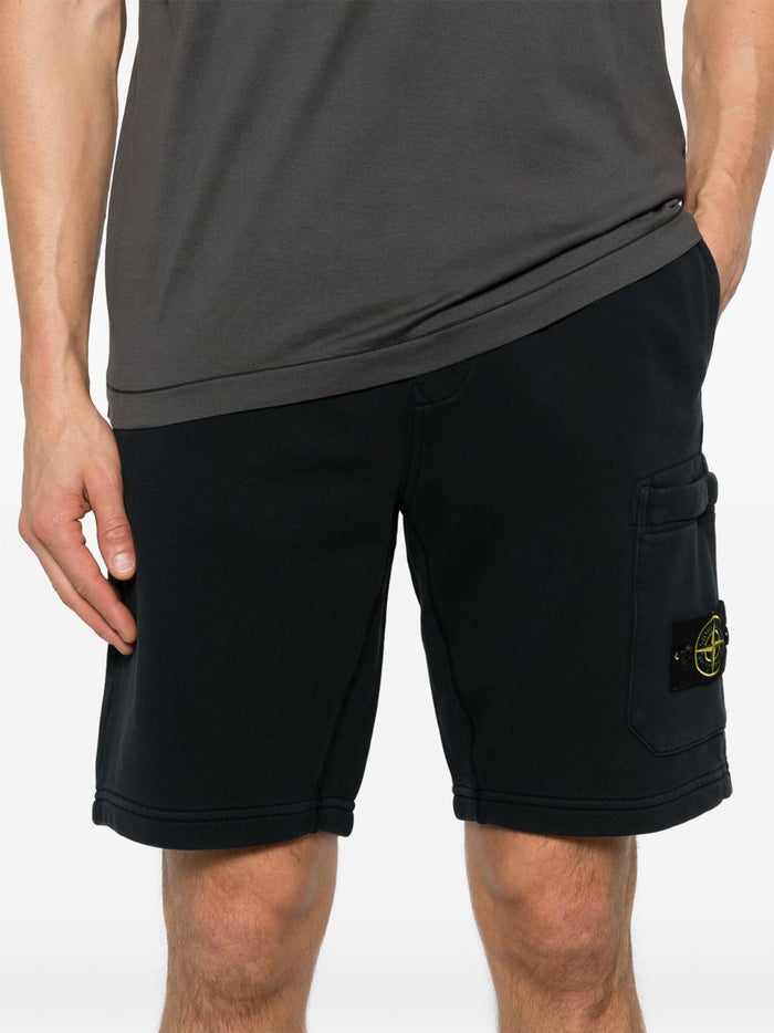 Stone Island Short Blu Uomo Sportivi 4