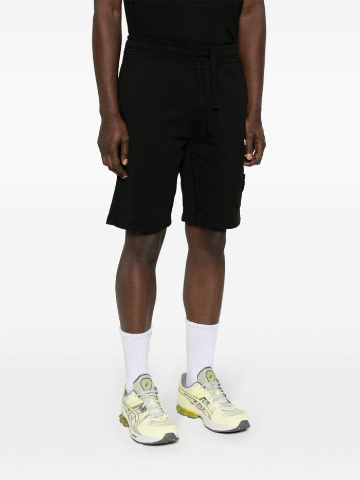 Stone Island Short Nero Uomo Sportivo 1