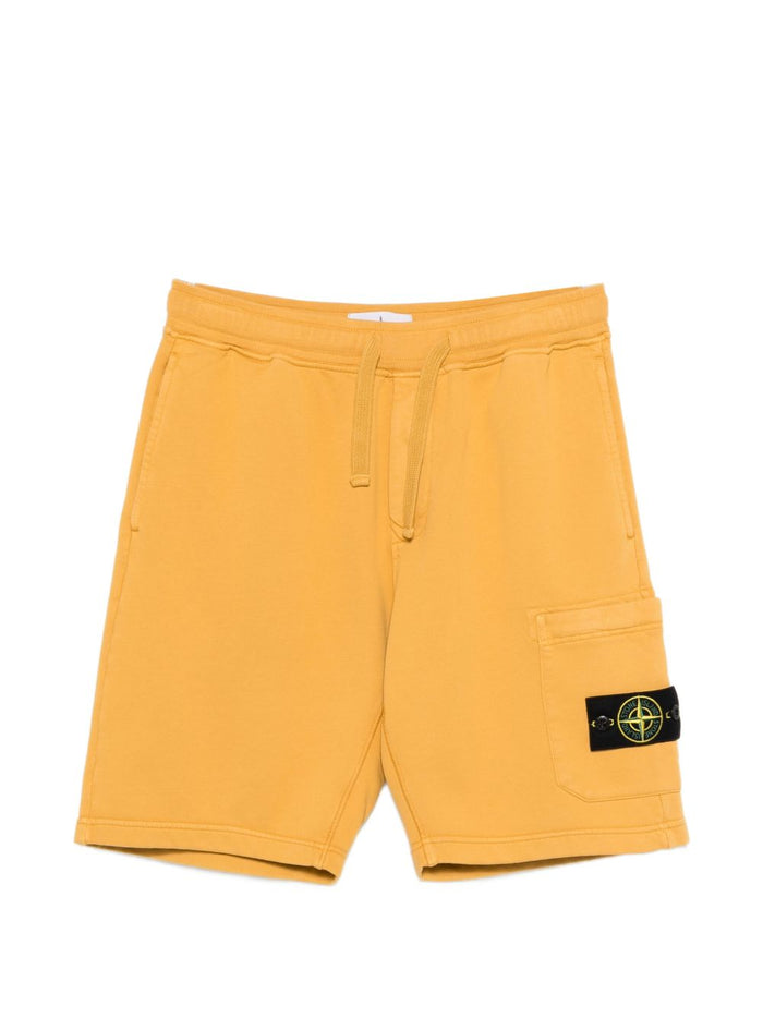 Stone Island Short Giallo Uomo Sportivi 1
