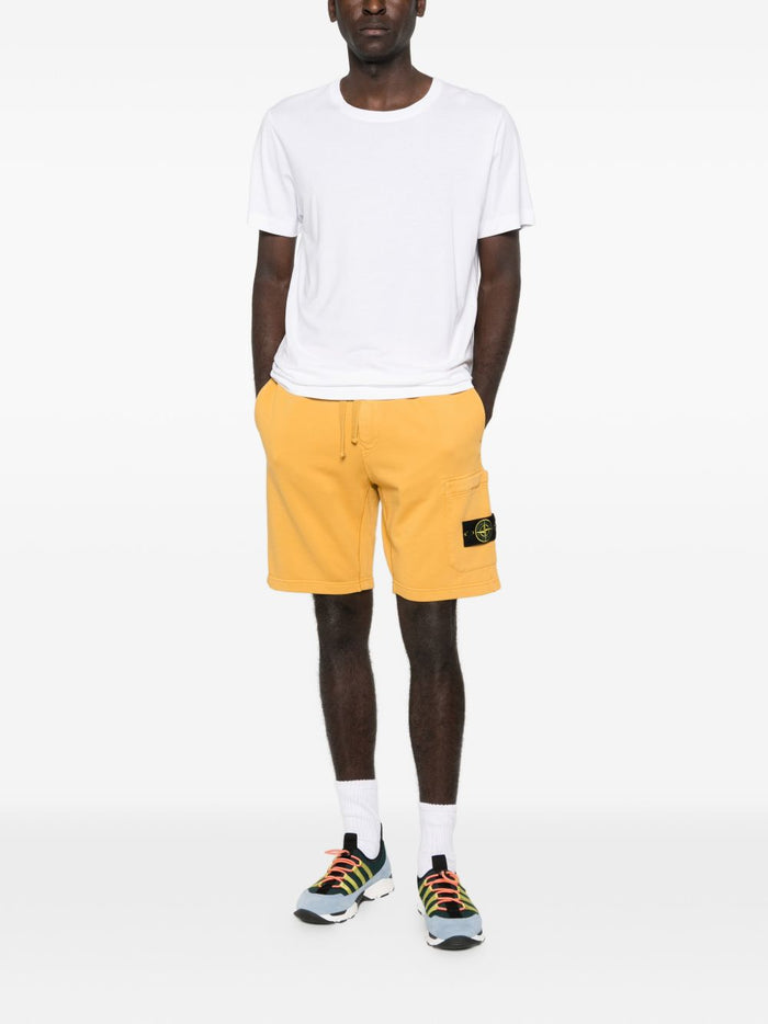 Stone Island Short Giallo Uomo Sportivi 3