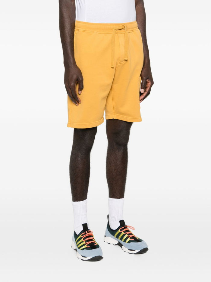 Stone Island Short Giallo Uomo Sportivi 4